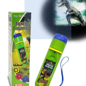 Pup Go Children's Projector Torch Dinosaur with 24 Pictures
